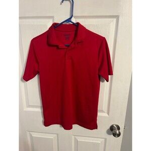 IZOD Boys Polo Shirt Size L (14-16) Red